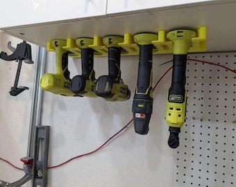 Ryobi verktygshållare under skrivbord STL-fil