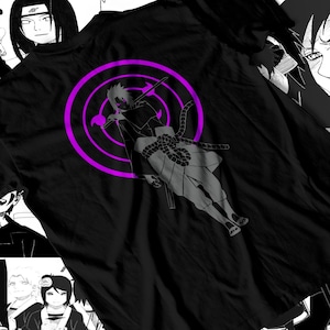 Anime vintage speciaal T-shirt uniseks, shirt anime manga ninja, shirt anime, shirt animeliefhebbers, shirt grafische anime, T-shirt grafische anime, mangashirt, Japanse anime
