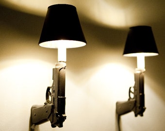 9mm Gun Sconce