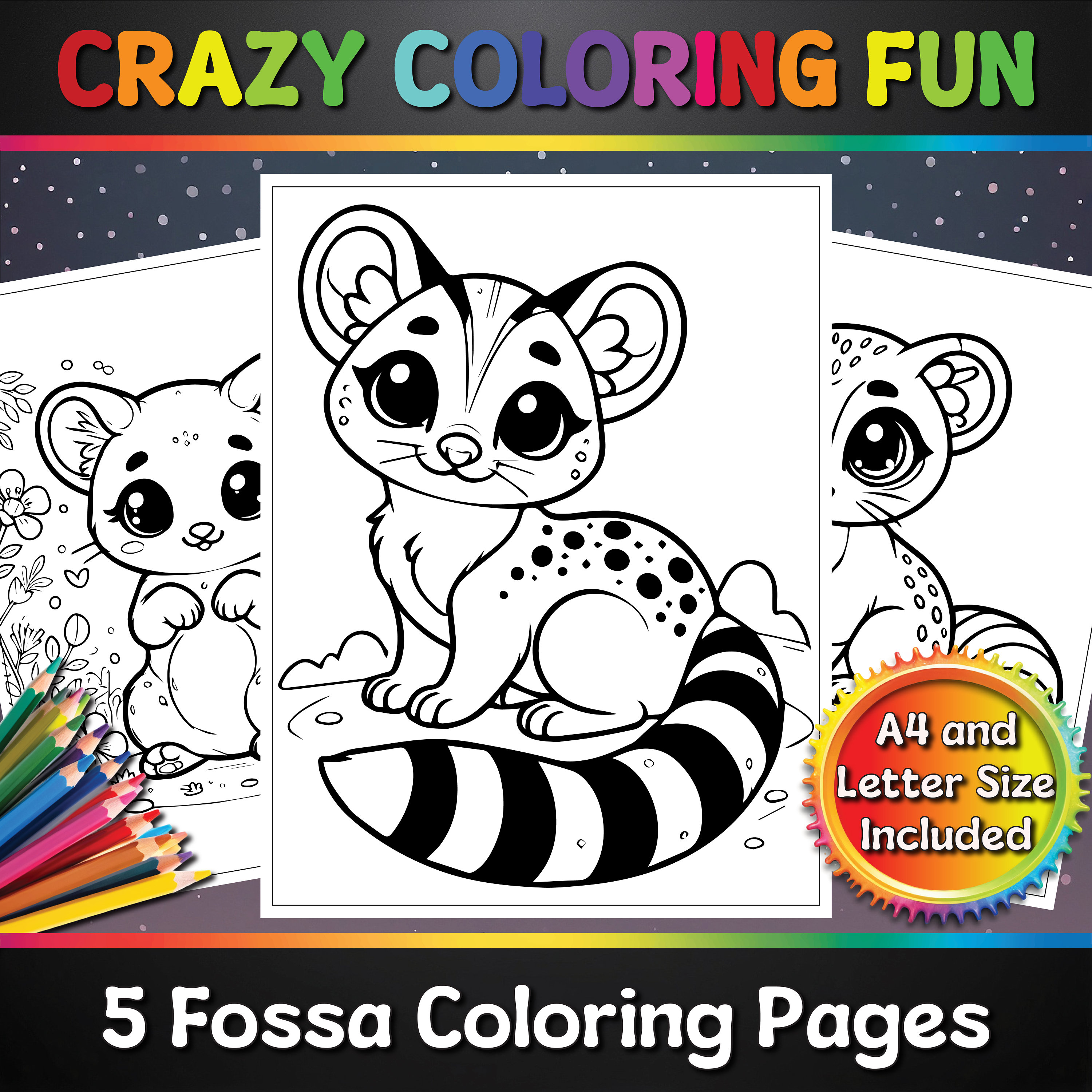 Fossa Print - Etsy, image size:3000x3000