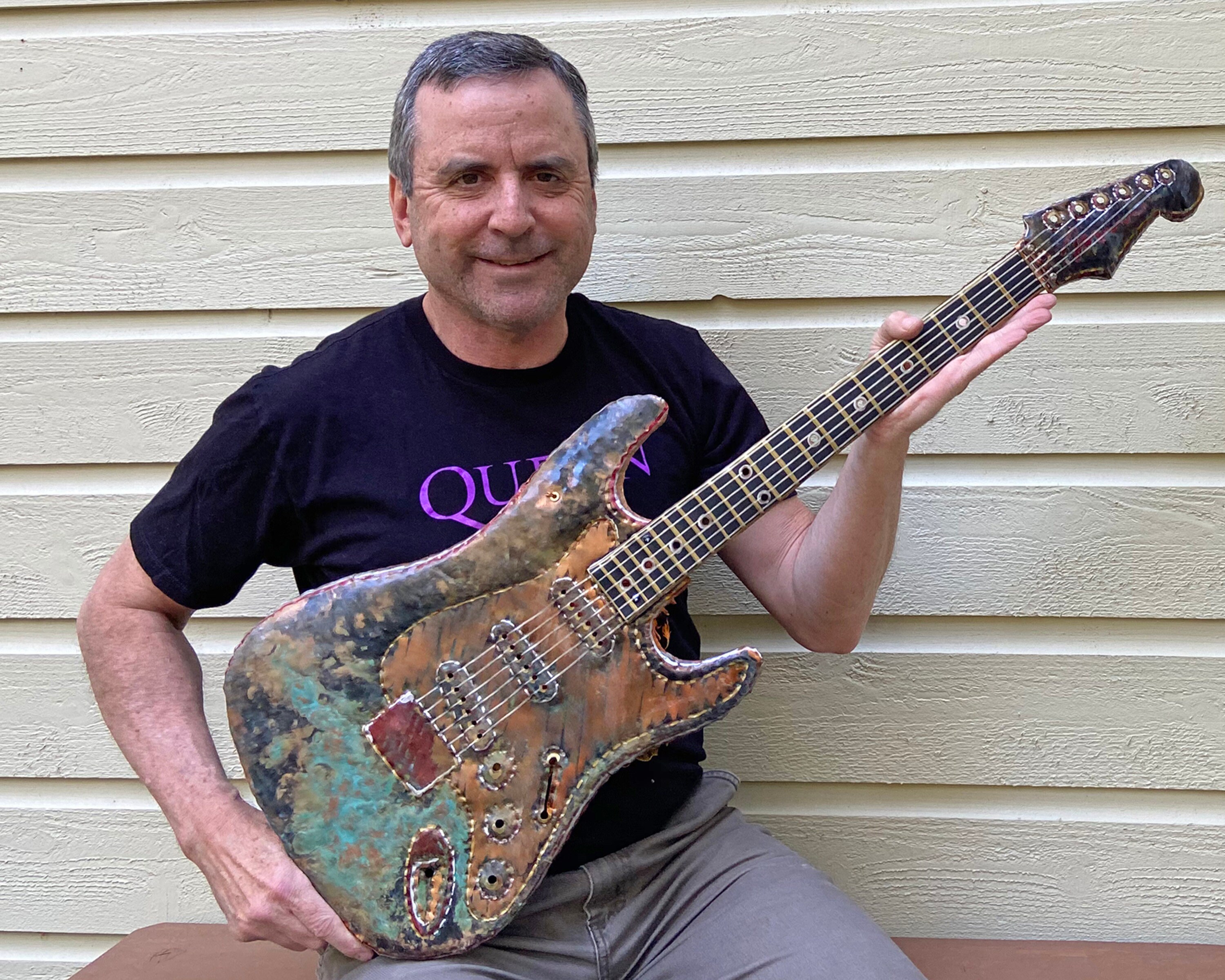 DESIGN YOUR OWN - Fender Stratocaster Sculpture - Salvaged