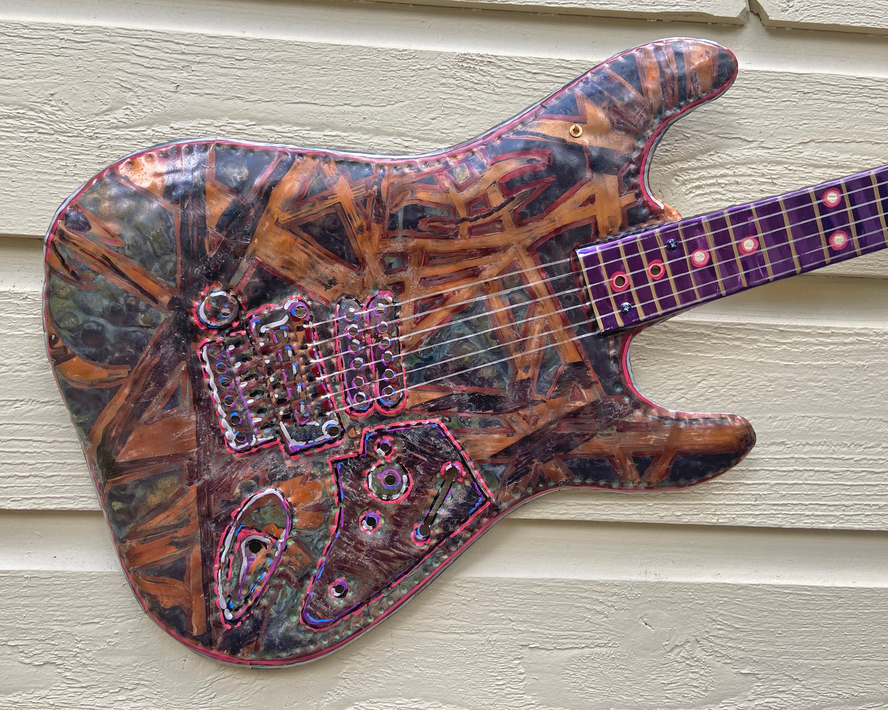 Frankenstrat guitar on sale