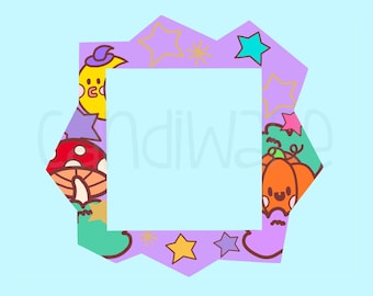 Tamagotchi Paradise, Uni & Pix Faceplate: Kawaii Halloween Holographic Vinyl