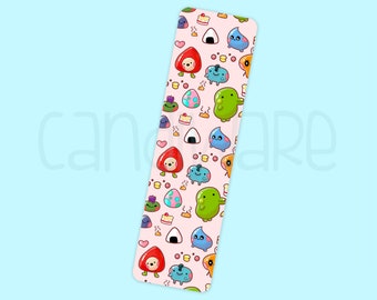 Kawaii Tamagotchi Bookmark – Handmade Glossy Paper, Cute Planner