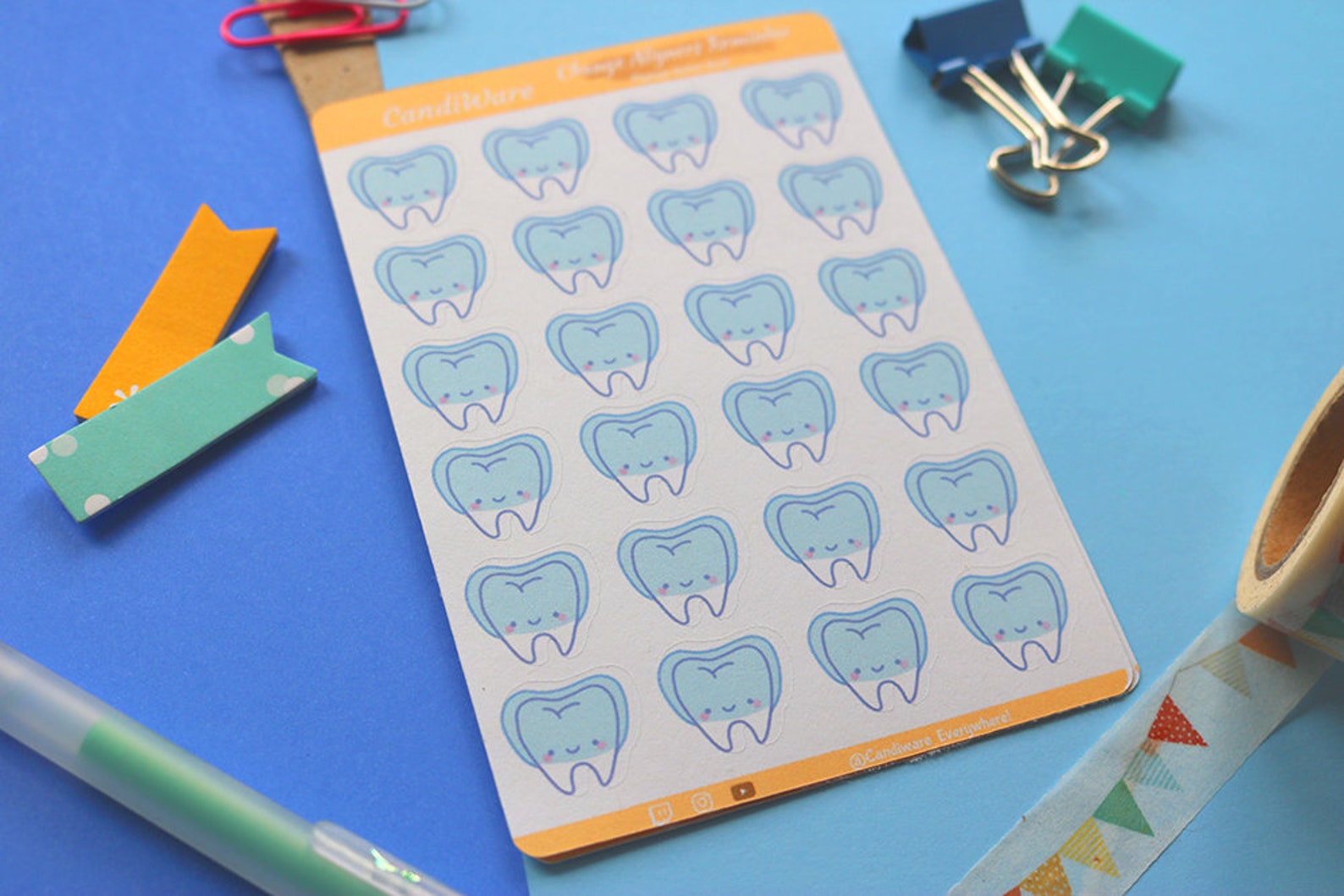 Invisalign Change Aligner Reminder Cute Planner Stickers Etsy