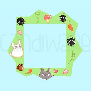 Kawaii Bunny-voorplaat voor Tamagotchi Paradise, Uni & Pix - holografisch