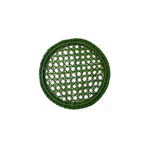 Round Iraca Coaster (Set of 6 & 8) / Straw Tableware / Home Table Decor / Raffia Dinnerware / Colombia / Artett