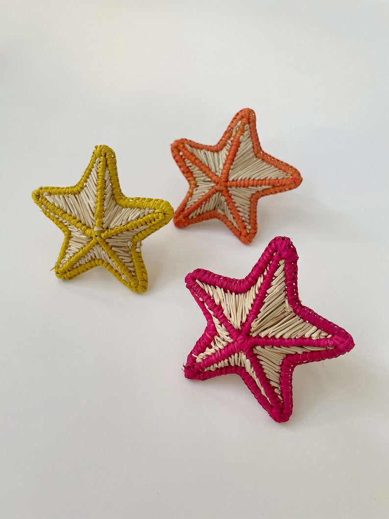 Star Iraca Napkin Rings