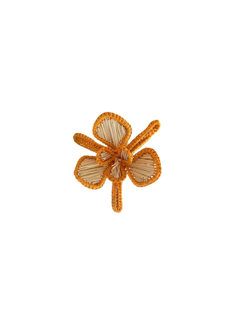 ArtettStore Orchid Iraca Napkin Rings - Thumbnail 3