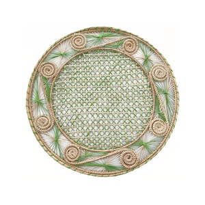 Caracol Iraca Placemat / Straw placemat / Raffia / Tableware / Home Decor / Dinnerware / Artett