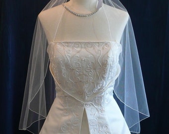 Cascading Angel Cut Bridal Veil Available in 7 Lengths  Sale