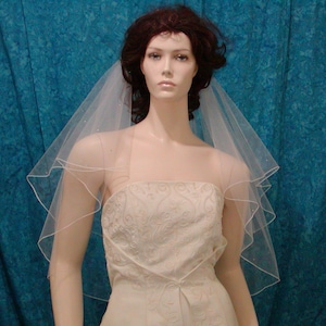 Elbow length Circular Bridal Veil  sprinkled with Rhinestones   Sale