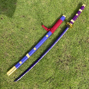 Handmade Anime Sword: One Piece Zoro Yama Enma Katana