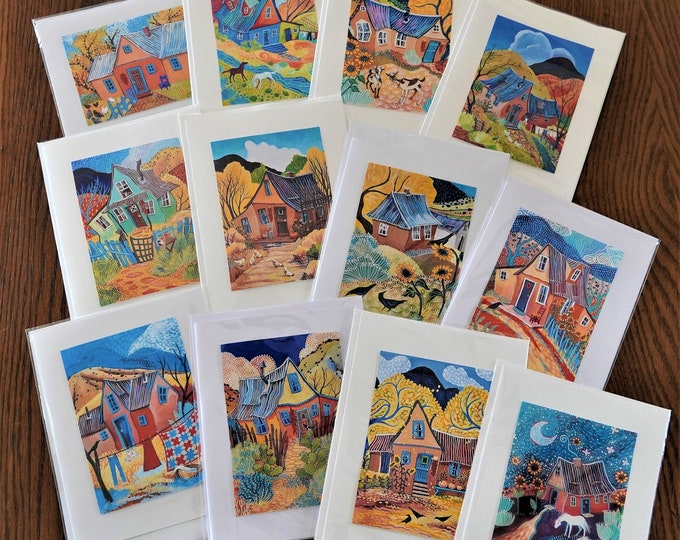 A Dozen Mixed Greeting Cards