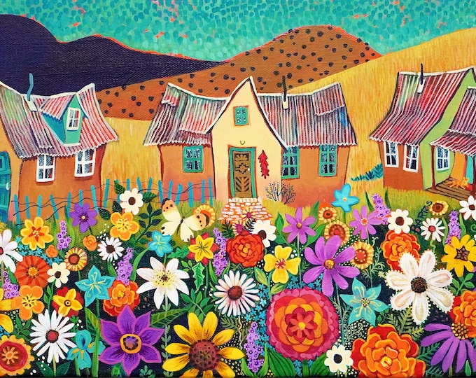 Butterfly Garden giclee