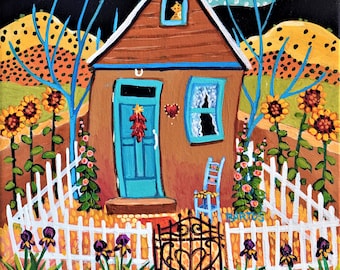 Casa De Mi Corazon  CANVAS GICLEE