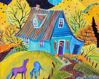 Blue Autumn
