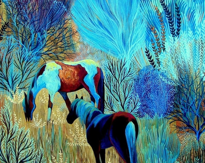 On Blue Mountain CANVAS GICLEE