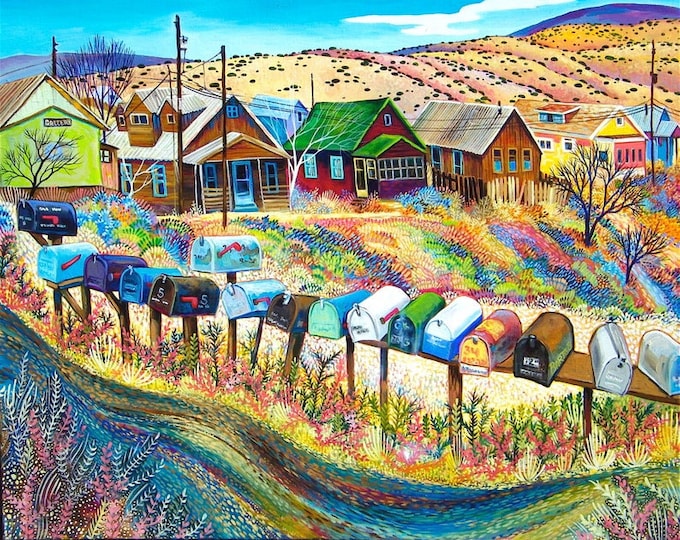 Miner's Row 11" x 14"