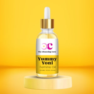 Yummy Yoni Oil Aceite femenino para la salud de la mujer Bienestar espiritual femenino Aceite de amor propio Exploración en solitario o en pareja Aceite de mujer