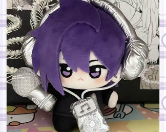 Stardew Valley Fan-Made Plush Doll - Cute Sebastian 10cm Nunu Body Mini Keychain