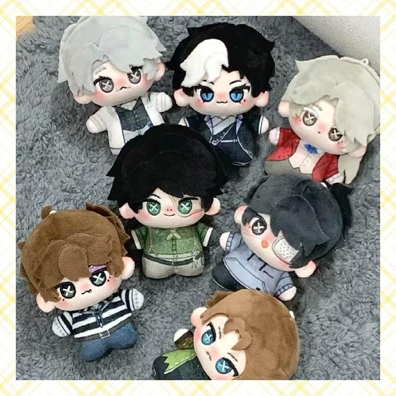 Prospector Keychains Identity V 10cm Cotton Dolls: Luca, Mercenary, Embalmer, Composer ...