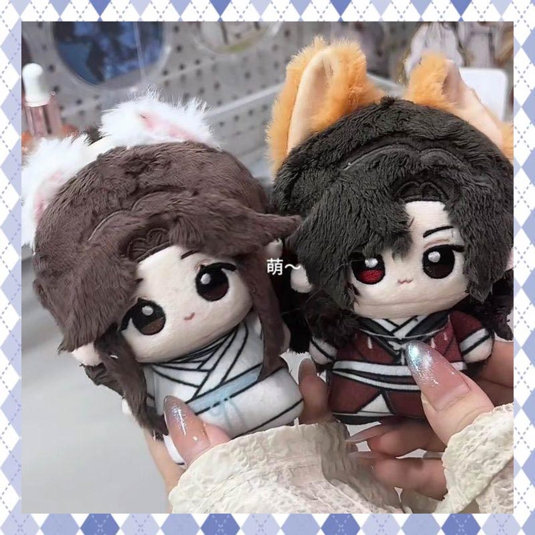 TGCF Fan Art Cotton Doll - 10cm Hua Cheng & Xie Lian Plush, Heaven