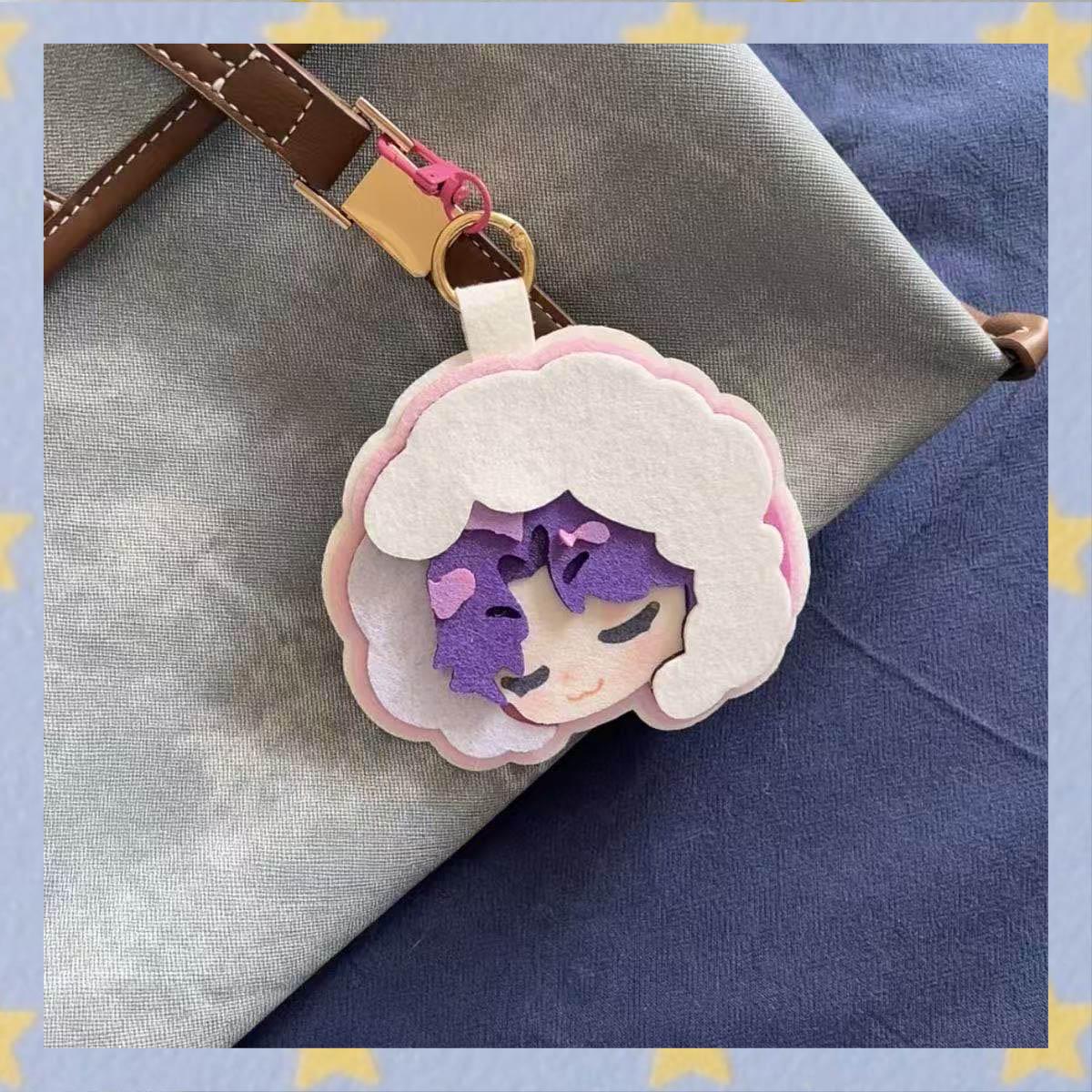 Love and Deepspace Felt Plush Keychain - Cute 