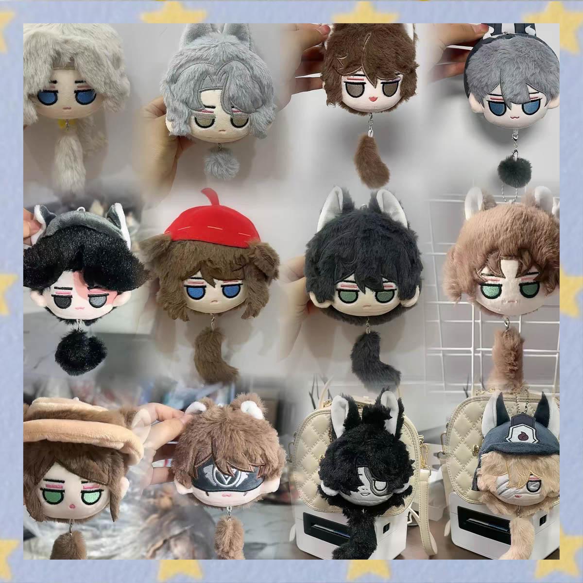 Prospector Keychains Identity V Plush Keychains (prospector/prisoner/nightguard/patient ...