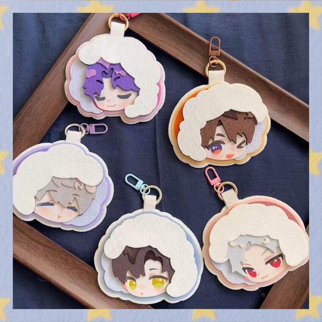Love and Deepspace Felt Plush Keychain - Cute 