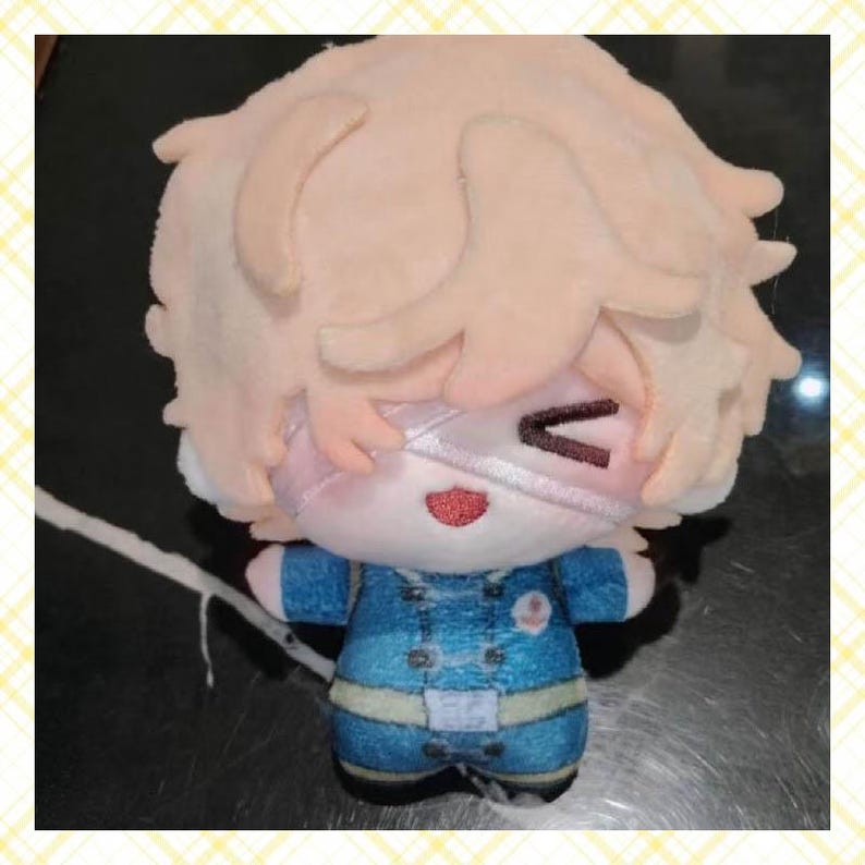 Prospector Keychains Identity V 10cm Cotton Dolls: Luca, Mercenary, Embalmer, Composer ...