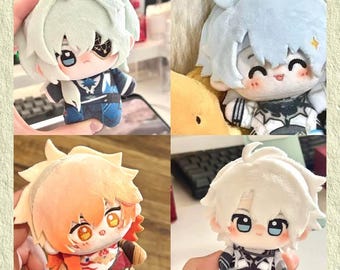 Honkai: Star Rail katoenen pop van 10 cm, phainon-pop, Anaxa-pop