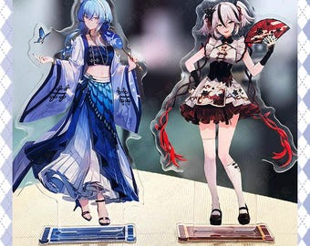 Wuthering Waves The Shore Keeper and Camellya 15cm Standee Desktop Ornament
