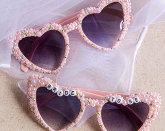 16 Bicchieri Per Addio Al Nubilato – Occhiali Team Bride In Oro Rosa – Accessori Per Sposa E Festa