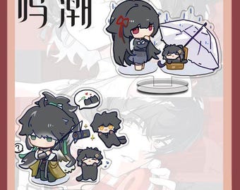 Wuthering Waves Qiuyuan and Chisa 5cm Standee Desktop Ornament