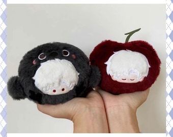 Love & Deep Space Sylus 10cm Dumpling Keychain, Crow, Cherry, Doll Keychain