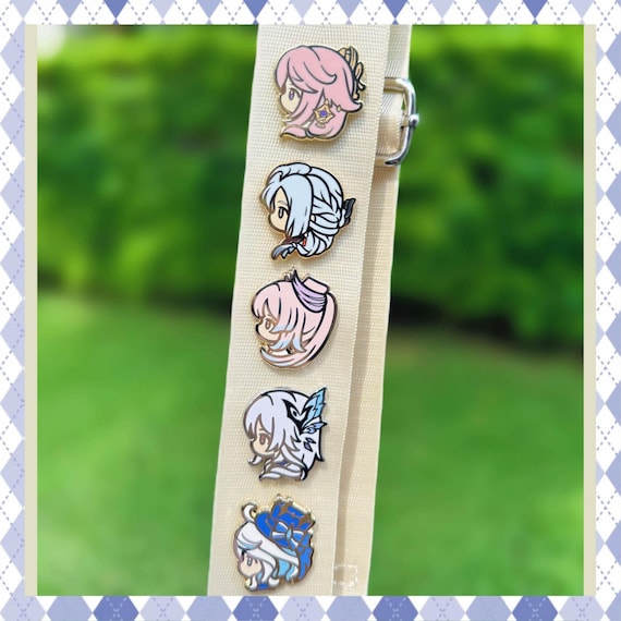 Genshin Impact Enamel Pins - Skirk, Shenhe, Citlali, Yoimiya, Kokomi, Yae Miko | Creative Doujin Badge, Cute Fan Art Brooch
