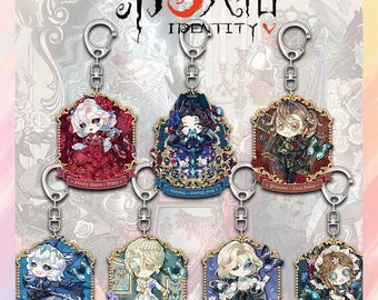 Cute Identity V Keychains | Bloody Queen & Gardener (Emma) | Kawaii Anime Bag Charms /Backpack Decorations