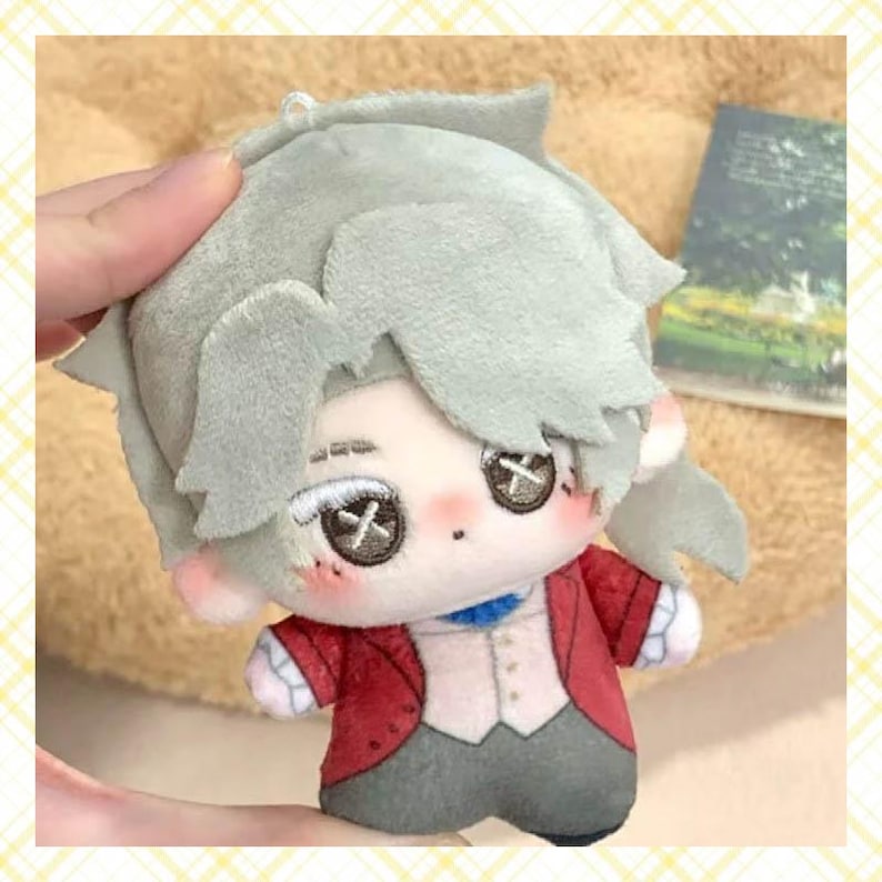 Prospector Keychains Identity V 10cm Cotton Dolls: Luca, Mercenary, Embalmer, Composer ...