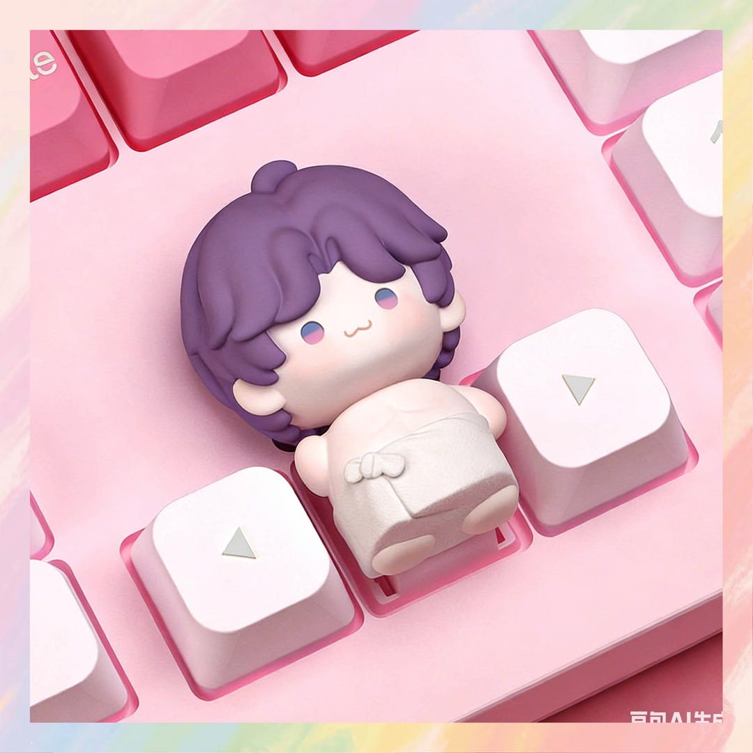 Love and Deepspace 2u Keycaps | Fanmade Sylus Rafayel Custom Keycaps ...