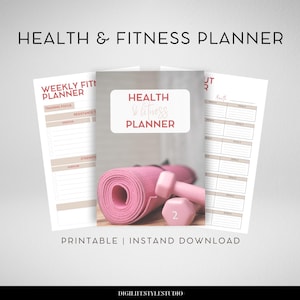 Fitness Planner|Workout Planner|Weight Loss Tracker|Fitness Journal|Fitness Tracker|Weight loss Journal|Wellness Journal|Workout Tracker|