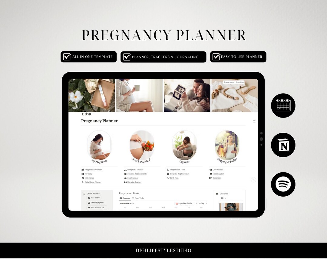 Pregnancy Planner Notion Pregnancy Planner Notion Planner Notion