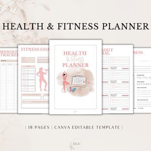 Fitness Planner|Workout Tracker|Weekly meal Planner|Weight Loss tracker|Workout Planner|Fitness Journal|Weight loss|Fitness tracker