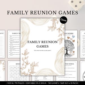 Family reunion games | Team Building Games | Family Bingo | Reunion games | Family Feud | Family reunion party | Games for Adults | Reunion