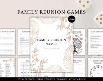 Family reunion games | Team Building Games | Family Bingo | Reunion games | Family Feud | Family reunion party | Games for Adults | Reunion