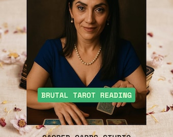 Brutal Tarot Reading: Honest Advice, Up to 5 Questions