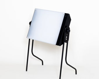 Norrsken BOXelite skrivbordslampa OS Tillverkad i Kanada 10 000 lux Vinterblues SAD-terapi - Shop-projekt Fotobelysning Hantverksarbete