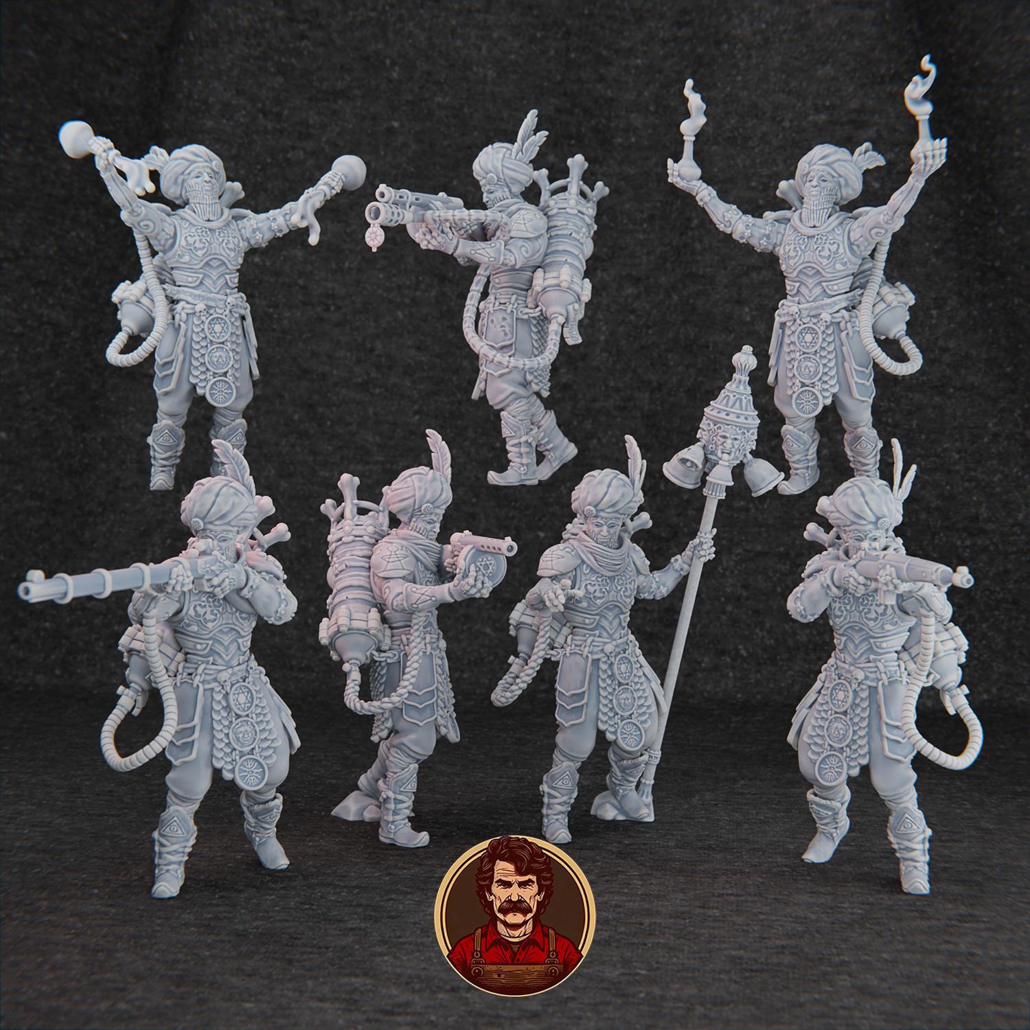 Iron Sultanate Azeb Miniatures