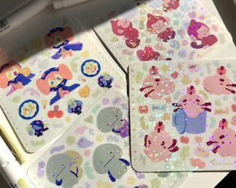 Holographic Mini Sticker Sheets