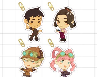 TGAA 2" Keychain Beans